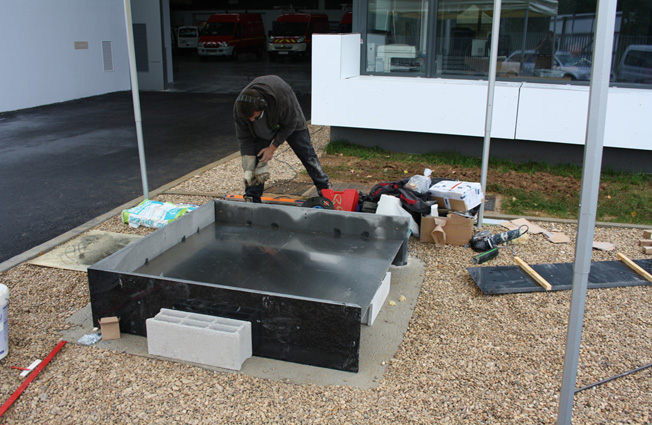 etapes sculpture pour les pompier