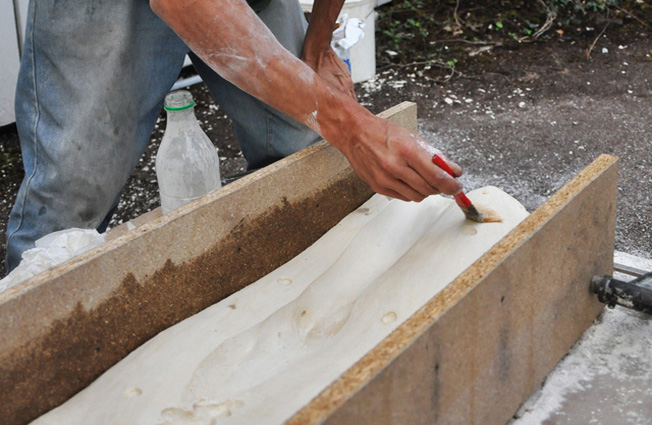 etapes sculpture pour les pompier